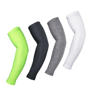 Manches de bras athlétiques de compression pour hommes et femmes pour le sport crème solaire cyclisme course activités de plein air cyclisme manches de bras - Product Image 6