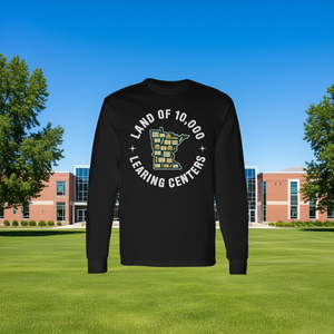 T-shirt à manches longues personnalisable de qualité supérieure, promotionnel, de la collection Land of 10000 Learning Centers - Product Image 3