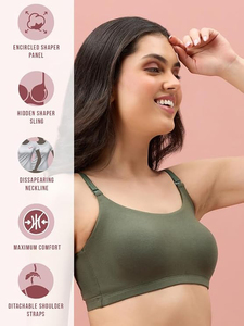 Soutien-gorge de rembourrage pour dames de couleur verte sur mesure au meilleur prix Bangladesh - Product Image 2
