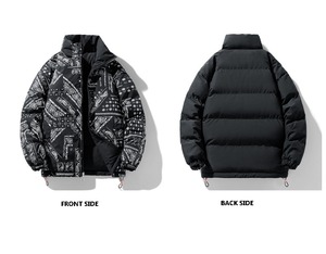 Chaqueta de Invierno Acolchada Personalizada con Logotipo 2025 para Hombre, Delgada, Reversible, Ecológica, de Secado Rápido, Estilo Urbano - Product Image 6