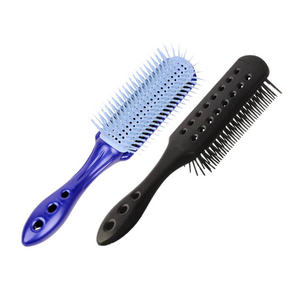 JPBQ YS-T09 Carbon Black Straight Air Styler with Durable Nylon <b>Brush</b> - Product Image 2