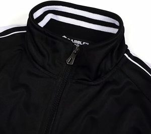 2023 entrenamiento personalizado Jogging cómodo cremallera sudaderas con capucha trajes conjunto de dos piezas chándales para hombres pantalones lisos traje de dos piezas - Product Image 5