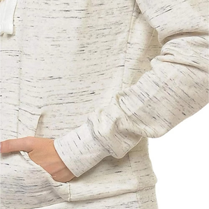 Sudadera de lana de peso pesado para mujer, sudadera de manga larga, cómoda, transpirable, con hombros caídos, sudaderas con bolsillo de canguro - Product Image 6