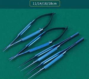 Juego de tijeras de pinzas de microcirugía de titanio Premium 2025 nuevos instrumentos microquirúrgicos oftálmicos de alta calidad al por mayor - Product Image 5
