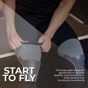 Haltérophilie Powerlifting Hommes Compression Complète 7mm Respirant Néoprène Genouillère Coussinets Gym Soutien Brace - Product Image 6