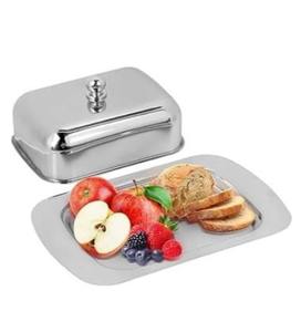 2025 article le plus vendu Beurrier en acier inoxydable avec couvercle, Bac à beurre en acier avec couvercle, Bac à beurre en acier inoxydable avec couvercle - Product Image 1