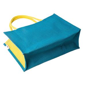 Best 2025 Handmade <b>Zip</b> Handle Biodegradable Plain Jute <b>Shopping</b> <b>Bag</b> Reusable Decorative Designer for Multipurpose Sale Promotion - Product Image 1