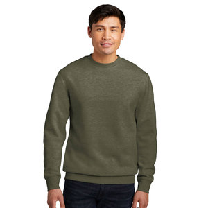Personalizado serigrafiado de punto 80% Algodón 20% poliéster manga larga polar sudaderas básicas mezcladas sudaderas - Product Image 4