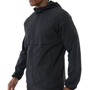 Chaqueta Cortavientos de Nailon Personalizada para Hombre, Chaqueta de Entrenamiento de Alto Rendimiento para Invierno, Impresión por Transferencia de Calor, Nueva Llegada, Servicio OEM al por Mayor - Product Image 2