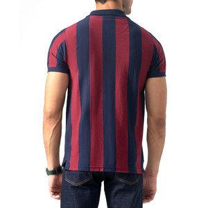 Camiseta Polo de Manga Corta Ligera y Elegante, Cuello Camisero, 100% Algodón, Servicio OEM, Estampado, Camisetas Polo para Hombre - Product Image 4