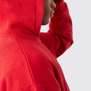 100% coton lavage à l'acide poids lourd évasé survêtement fermeture éclair sweat et pantalon empilé tenue décontracté survêtement pour hommes - Product Image 5