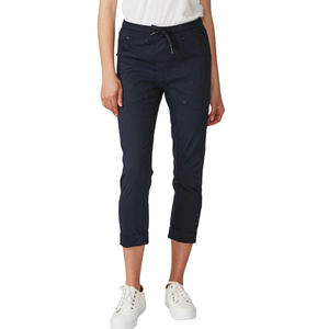 กางเกง Capri Active สำหรับผู้หญิง ทรงยืดหยุ่น ใส่ออกกำลังกาย น้ำหนักเบา เหมาะสำหรับการฝึกซ้อม ยิม ชุดลำลอง ชุดกีฬา ผลิตตามสั่ง - Product Image 1