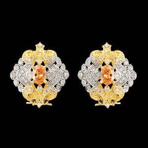 Boucles d'oreilles pour femmes - Dorées - Product Image 1