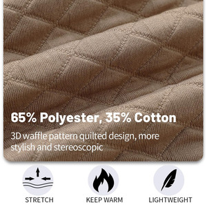 2025 conceptions personnalisées hommes toile enduit de haute qualité broderie personnalisée marron Letterman veste - Product Image 5