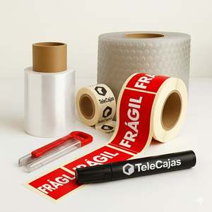 <b>Pack</b> Mudanza Para Parejas-Tamao Vivienda Con 2 Habitaciones Incluye Cajas Y Todo El Embalaje Necesario <b>Material</b> Protector Y - Product Image 6