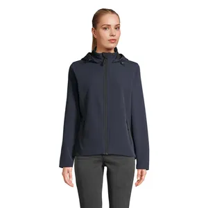 Veste de course à capuche pour femme, durable, produit sportif promotionnel - Product Image 3