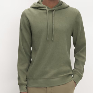 Waffle Custom Sweatshirts With Hooded Custom <b>Pullover</b> Hoodies <b>for</b> <b>Men</b> Cotton Cotton <b>Men's</b> Streetwear <b>Pullover</b> Hoodies - Product Image 3