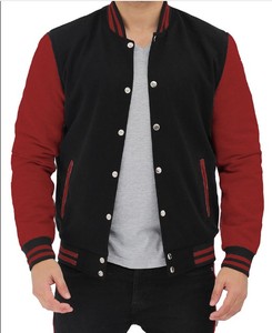 Blousons universitaires pour hommes, mode hiver, respirants, coupe-vent, grandes tailles, chauds, style streetwear, faible MOQ, doublure polaire, meilleures ventes - Product Image 5