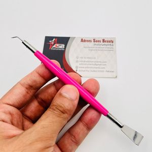 Custom Reusable Y-Shape <b>Lash</b> Lift Tool Pink Sustainable Stainless Steel Eyelash Perm Silver Comb Eyelash lifting Tool - Product Image 6