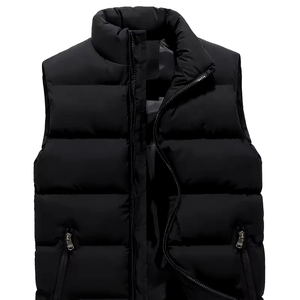 Nueva chaqueta acolchada personalizada para hombre al por mayor, nuevo diseño, chaqueta bomber acolchada a la moda, capucha, abrigo de burbujas impermeable blanco, piel de invierno - Product Image 1