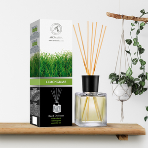 Diffuseur de parfum Aromatika à la citronnelle 500 ml avec huile essentielle naturelle, parfum d'ambiance longue durée et énergisant - Product Image 4