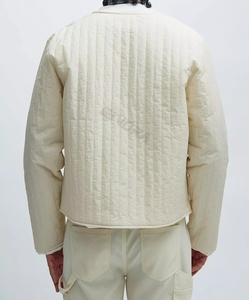 Chaqueta acolchada informal para hombre, tela de alta calidad, cálida para invierno, con capucha, bolsillos personalizados con cremallera, nuevas chaquetas múltiples de moda de talla grande - Product Image 4