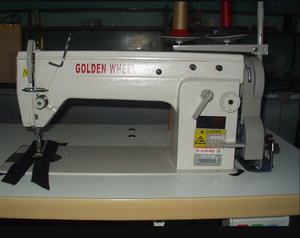 Machine à coudre zigzag à point noué à aiguille simple Golden Wheel CS-2180 de qualité supérieure avec poignée en plastique, idéale pour le bricolage (DIY) et compatible OEM - Product Image 3