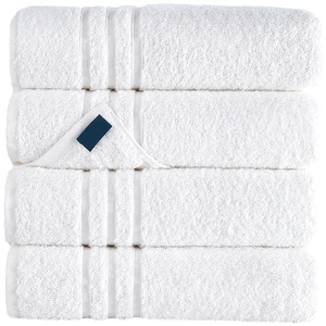 Toallas de baño personalizadas al por mayor de fábrica extra grandes 100% algodón Hotel de lujo algodón de gran tamaño toallas duraderas personalizadas para Hotel - Product Image 4