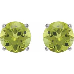 14K Gold 4-Prong Lightweight <b>Stud</b> Earrings Trendy Design Featuring Garnet Amethyst Diamond Sapphire <b>Emerald</b> Zircon Gold Gold - Product Image 2