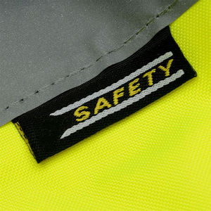 Chaquetas de alta visibilidad más vendidas para hombres, ropa de trabajo, chaquetas impermeables con cremallera hecha de poliéster 100% con logotipo personalizado - Product Image 3