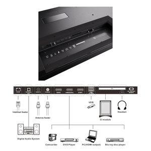 55 Inch Outdoor Smart LED TV 4K UHD 2000 Nits Waterproof IP55 DVB-T2/S2/C Voice Assistant for Pool Gardens - Product Image 2