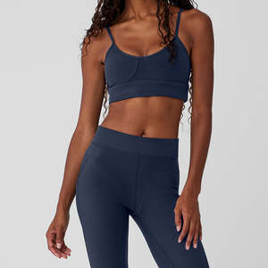 Pakistan Fashion Racing Maillots de bain pour femmes Séchage rapide Halter Bikini Couleur unie Ensemble de maillots de bain deux pièces - Product Image 1