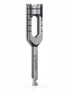 เครื่องเจาะเทรฟีน 5 มม. แบบแมนนวล สำหรับการผ่าตัดฝังรากฟันเทียม ทำจากสแตนเลสสตีล ใช้ซ้ำได้ ได้รับการรับรองมาตรฐาน CE สำหรับเจาะกระดูกบริเวณบริดจ์ - Product Image 6