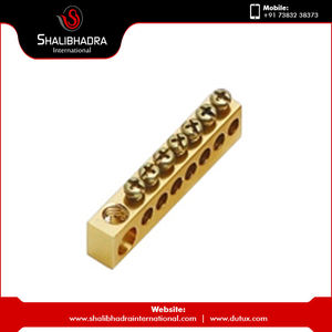 Bornier en laiton de mise à la terre unipolaire modèle SREB1 6 voies avec support mécanique solide et installation facile - Product Image 6