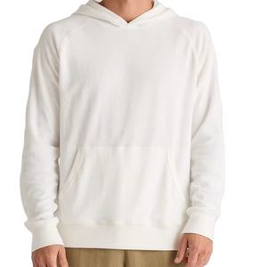 Custom Men Organic Cotton Winter <b>Hoodie</b> Terry <b>Towel</b> Hooded with Pocket Pullover Design Digital Printing Embroidery 2026 - Product Image 1