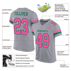 Ensemble de maillots de football personnalisés à séchage rapide pour hommes, nouveaux vêtements d'entraînement d'équipe de football sublimés - Product Image 4