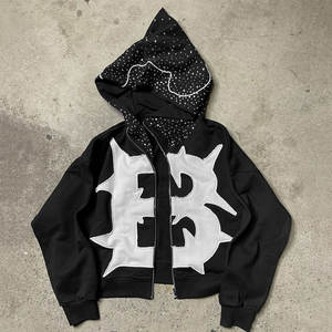 Sudaderas con capucha bordadas de nueva moda hechas a medida de alta calidad, ropa de calle, sudaderas con capucha personalizadas para hombre de calidad superior - Product Image 1