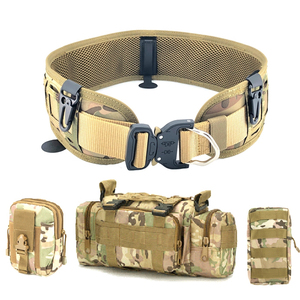 Ceinture tactique de nouveau style sangle en nylon durable et taille réglable conçue pour l'entraînement de randonnée sportive - Product Image 2