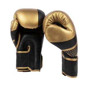 Guantes de boxeo de cuero Premium de diseño personalizado OEM 15oz para entrenamiento de boxeo con relleno de muñeca ajustable - Product Image 1