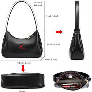 Bolso Fini de cuero de alta calidad Logotipo personalizado disponible Bolso de moda Fabricante Bolso Fini de cuero de PU/Real de lujo - Product Image 4