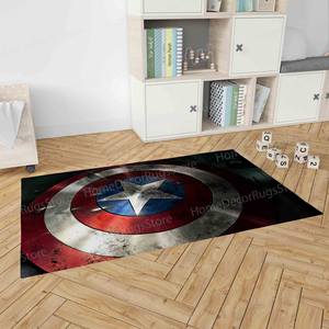 Alfombra de Lana con Diseño Geométrico Tradicional, Grosor Medio, Antideslizante, con Base de Látex, para Comedor, Alfombra Suave - Product Image 3