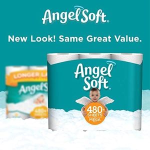 Papier toilette Angel Soft, 484 feuilles par rouleau, 12 rouleaux (paquet de 1) - Product Image 2