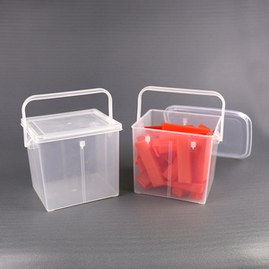 Food Grade Bucket Tap 1 Gallon 2 Gallon 5 Gallon square Plastic Bucket With Lid.