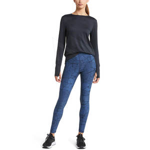 Venta al por mayor de la fábrica de precios baratos de moda personalizada Slim Fit mujeres Leggings / Fitness Workout mejor diseño de las mujeres Leggings - Product Image 2