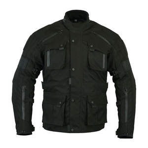 Veste de moto et pantalon cargo imperméable unisexe en tissu résistant aux chocs et coupe-vent pour la course et les trajets quotidiens - Product Image 3