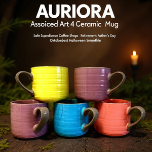 Tasse à café en céramique AURORA Assortito Art 4 - Product Image 3