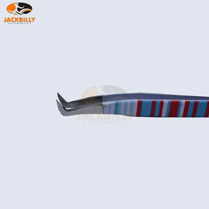 Pince à épiler d'extension de cils de qualité professionnelle revêtement Plasma multicolore Application de cils de précision en acier inoxydable - Product Image 5