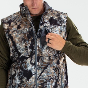 Gilet de chasse respirant de haute qualité pour homme, coupe ajustée, fermeture éclair, 300g, vêtements d'extérieur pour l'automne et l'hiver, vente chaude - Product Image 3