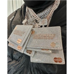 จี้รูปบัตรเครดิตแบบสั่งทำพิเศษ ประดับเพชรโมอิสซาไนต์ VVS ระดับไฮเอนด์ หรูหรา สไตล์ฮิปฮอป ทองคำขาวและเงินสเตอร์ลิง พร้อมจำหน่ายในราคาที่ดีที่สุด - Product Image 1