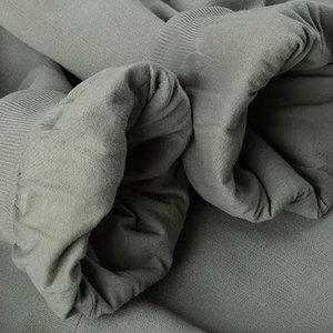 Sweats à capuche et sweatshirts thermiques surdimensionnés personnalisés pour hommes 400GSM Sweatshirt à capuche uni épais de haute qualité pour hommes - Product Image 4